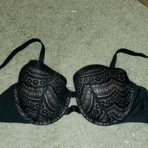 Black lace bikini top 34ddd